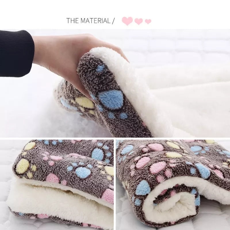 Thickened Dog Mat Soft Fleece Pad Blanket Bed