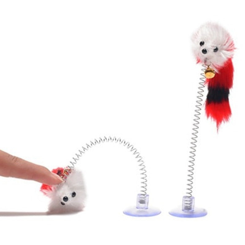 Mini Bell Cat Teaser Interactive Cat Toy