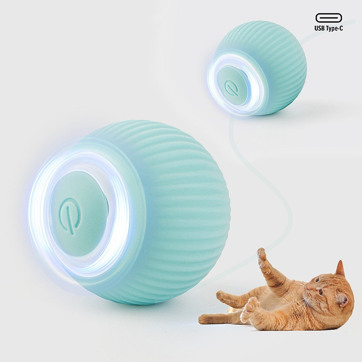 Smart Cat Toy Automatic Rolling Ball