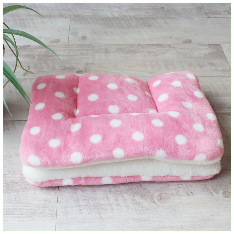 Flannel Pet Mat Dog & Cat Bed