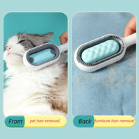 Double Sided Hair Removal Brushes for Cat Dog Pet Grooming Comb