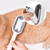 Double Sided Hair Removal Brushes for Cat Dog Pet Grooming Comb