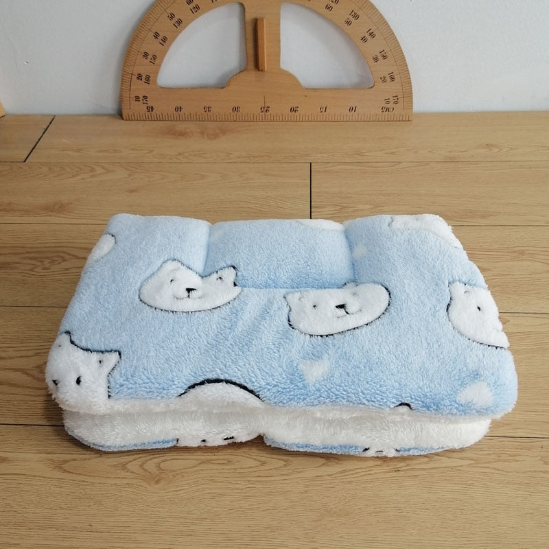 Flannel Pet Mat Dog & Cat Bed