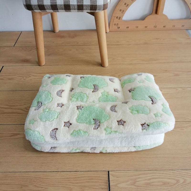 Flannel Pet Mat Dog & Cat Bed